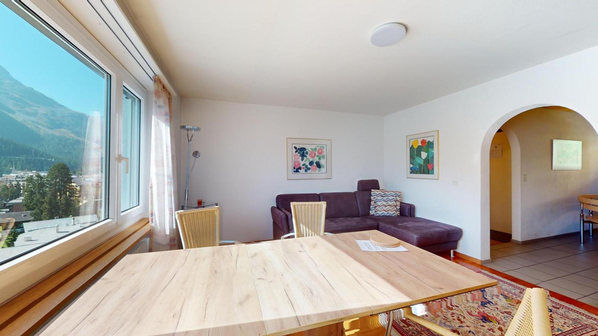 Appartamento Haus Leibnitzer Sankt Moritz Esterno foto